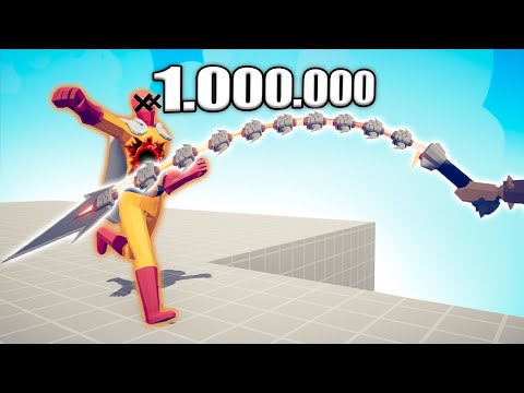 1.000.000 DAMAGE INFERNAL WHIP 1 vs 1 TOURNAMENT - TABS | Totally Accurate Battle Simulator 2023