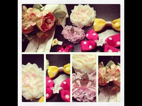 Mina Bowtique: Baby and girls hair, accessories haul and GIVEAWAY (CLOSED)!