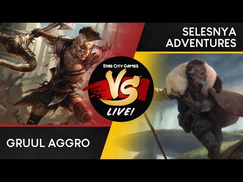 VS Live! | Gruul Aggro VS Selesnya Adventures | Standard | Match 3