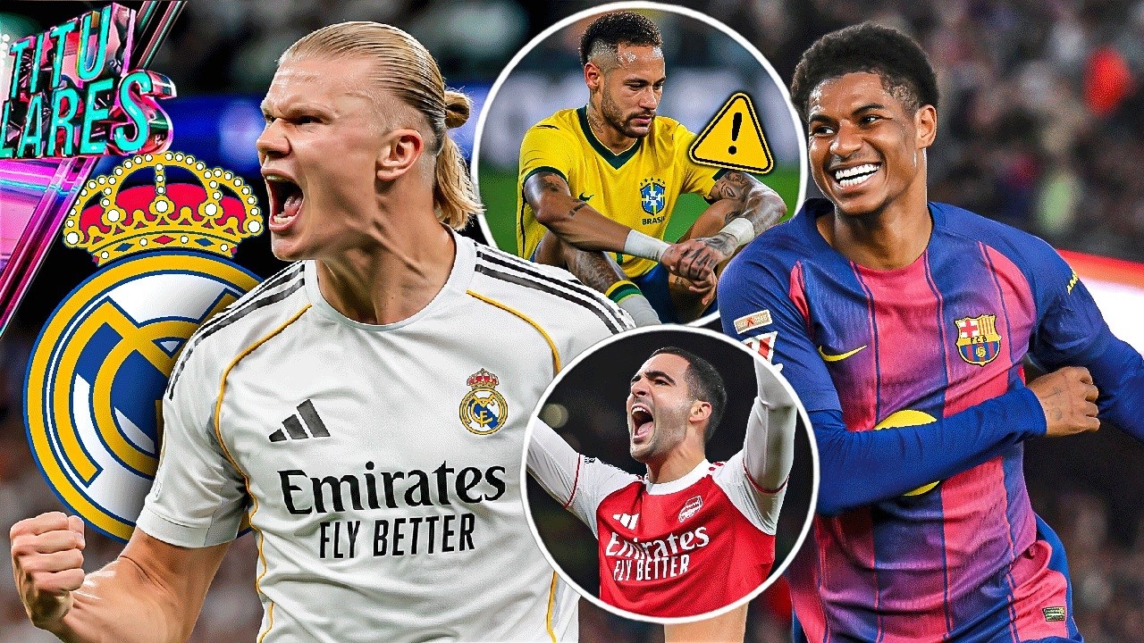 Promete fichar a Haaland | Rashford se ganó quedarse | ¡Neymar lesionado! | Arsenal lo recupera