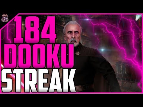 Star Wars Battlefront II 184 Count Dooku Killstreak (Yavin 4 - Galactic Assault) (unassisted)