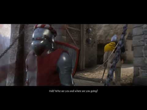 RIP Rattay Guard - ruining cutscenes with the cheat mod (Kingdom Come: Deliverance)