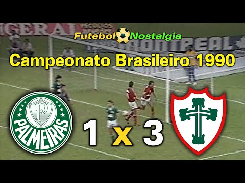 Palmeiras 1 x 3 Portuguesa - 22-09-1990 ( Campeonato Brasileiro )