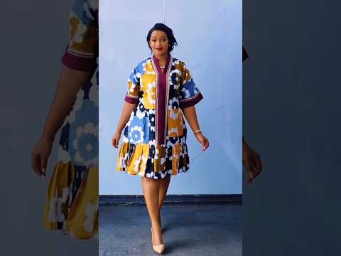 Gorgeous and elegant batiki loose Dress #latestafricaprint #zamakalefashion #looseclothing
