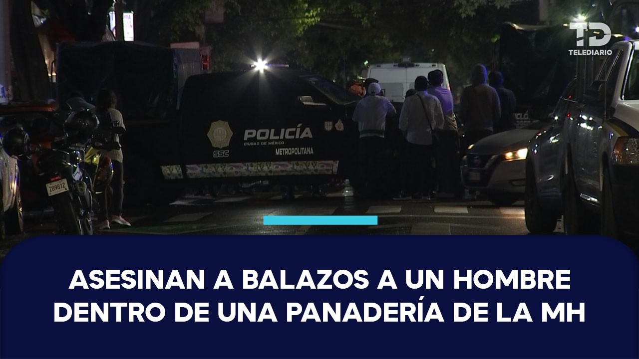 Matan a balazos a un hombre al interior de una panadería en la Miguel Hidalgo, CdMx