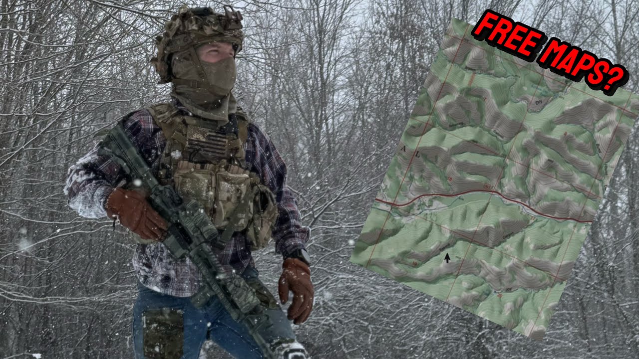 Print maps at home for FREE using caltopo