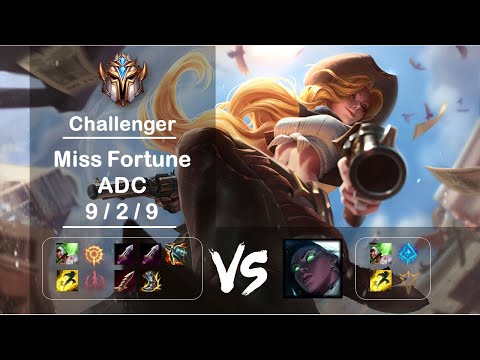 [4K] KR Challenger ADC Miss Fortune vs Senna Ep.1369