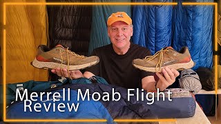 Merrell Moab Flight is a great shoe for hiking and backpacking -see why!