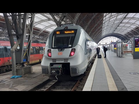 Mitfahrt in der RE13 von Roßlau Elbe bis Leipzig Hbf in der BR 442 mit JimmyU8