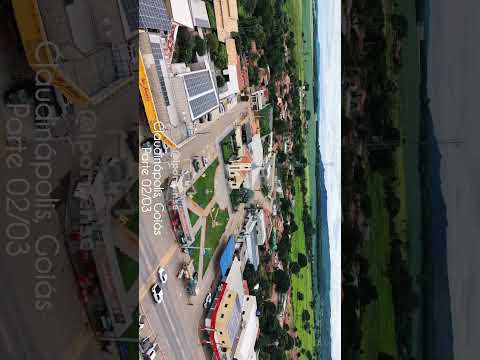 CLAUDINÁPOLIS DISTRITO DE NAZÁRIO GOIAS, PROJETO VISÃO AÉREA - VISTA GERAL DA CIDADE PARTE 02/03