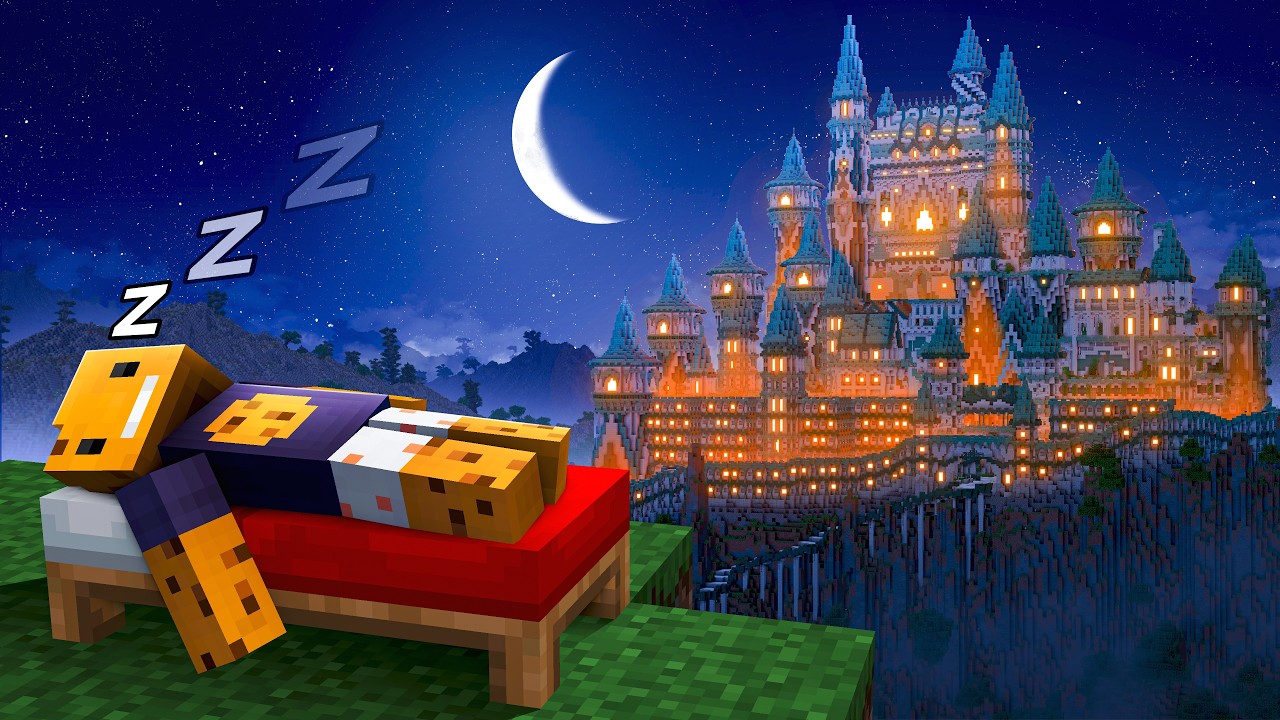 1 hour minecraft story to help you fall asleep