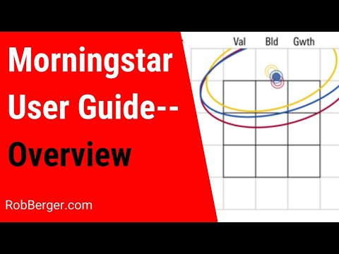 Morningstar User Guide--Overview [Video #1]