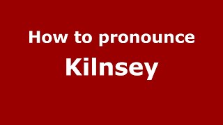 How to pronounce Kilnsey