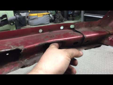 1997 Ford Mustang Radiator Core Support Repair | Straighten