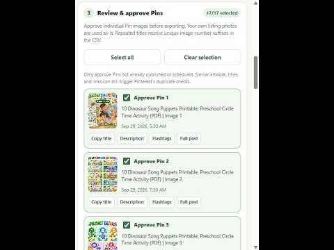 Item video thumbnail