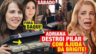 QUEM AMA CUIDA - Capítulo de hoje 01/08 SÁBADO - Adriana fica RICA e ASSUME a MANSÃO! Pilar EXPULSA!