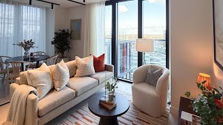 One Crown Place – Inside a Luxurious 608 sq ft One-Bedroom Apartment