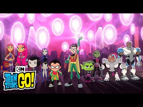 Every Teen Titans Multiverse | Teen Titans GO! vs Teen Titans Movie | Cartoon Network
