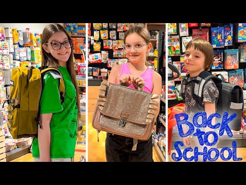 📚 Back to School 2025 📋 List of REQUIRED items for Sofia, Sara and Nikolas 🎒