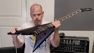 Video thumbnail for ESP LTD Arrow 1000, Violet Andromeda. Color-shift is amazing on this awesome guitar. by Larryjo Guitars