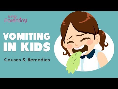 Vomiting in Kids -  Types, Causes  and Treatment