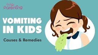 Vomiting in Kids -  Types, Causes  and Treatment