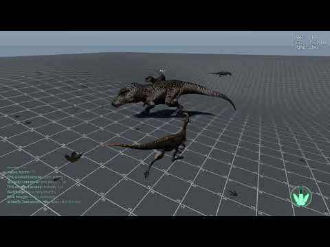 Galli chaos #2 - annoying galli vs rex, carno, allo - The Isle Legacy Deathmatch #theisle