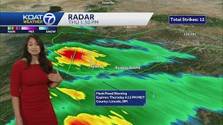 Flash Flood Warning issued for Ruidoso on Sept. 18, 2025