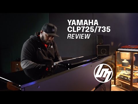 Yamaha CLP-725 & CLP-735 Clavinova Digital Piano Review | Better Music