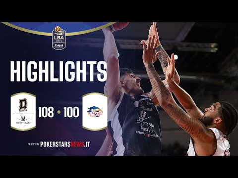 Bertram Derthona Tortona vs. Trapani Shark | PokerstarsNews Highlights Serie A Unipol 2025/2026