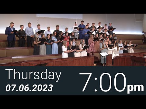 07/06/2023 Thursday 7pm - Full Service