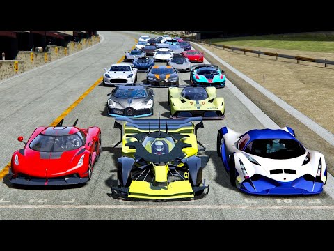 Red Bull VISION X 2030 vs Hypercars at Highlands