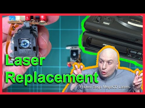 Sega Mega CD Laser Replacement