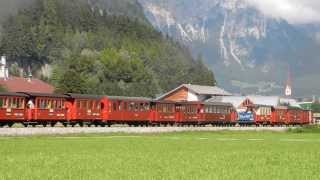 preview picture of video 'Zillertalbahn - Train à vapeur à Gagering (Fügen i. Z.)'