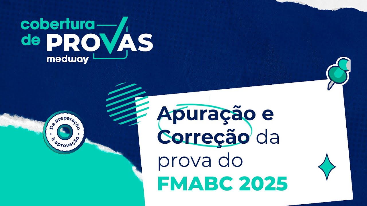 Live de Apuração e Correção | Prova de R1 da FMABC 2025 | Cobertura de Provas Medway