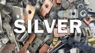 Silver Contacts - silver refining without acid