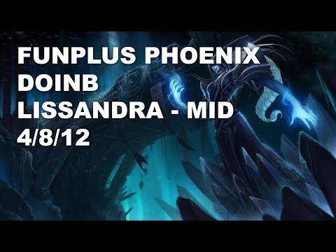 FunPlus Phoenix Doinb Mid Lissandra vs Pantheon - KR Challenger Rank Game