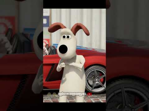 Wallace & Gromit in gta V #shorts