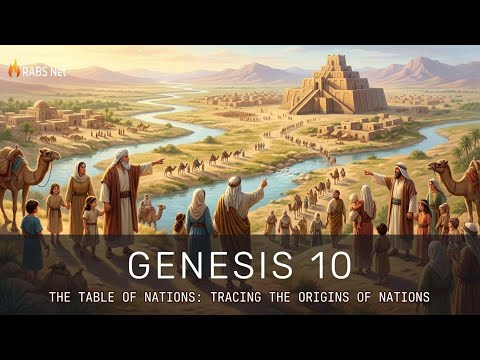 🌍 Genesis Chapter 10 | The Table of Nations – Tracing the Origins of Nations #Rabsnetwork