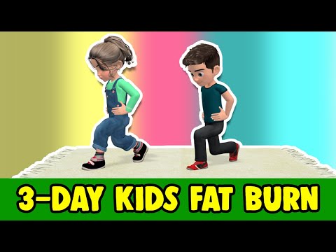 3-Day Fat Burn Exercises For Kids