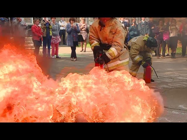 Как спастись из горящего здания?