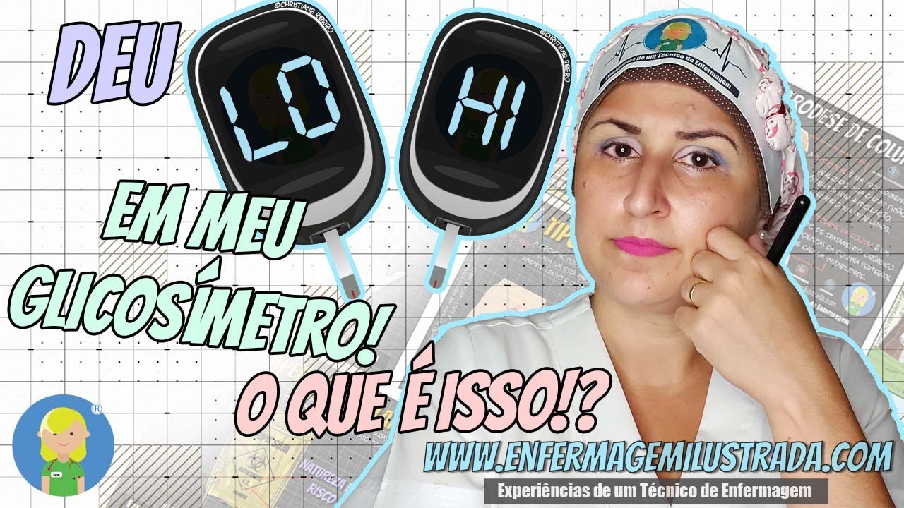 Deu HI ou LO em meu GLICOSÍMETRO: O que isso quer dizer!