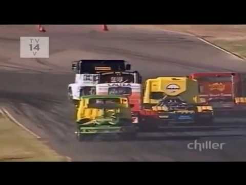 World's Most Amazing Videos: Cameraman Almost Killed By Speeding Big Rig