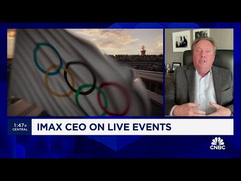IMAX CEO on partnering with the Olympics for the Opening Ceremony and live events