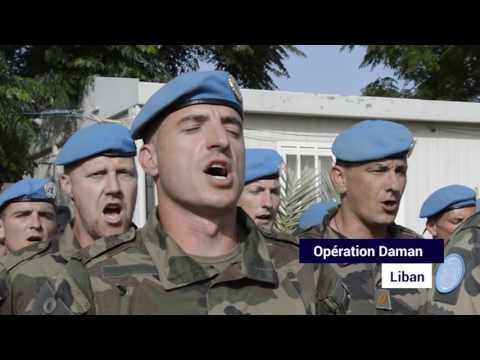 La Marseillaise chantée par les militaires engagés en opérations ou missions