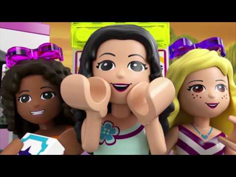 Vidéo LEGO Friends 41130 : Les montagnes russes du parc d'attractions