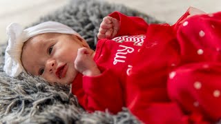 Baby's First Christmas - 4 days old!!