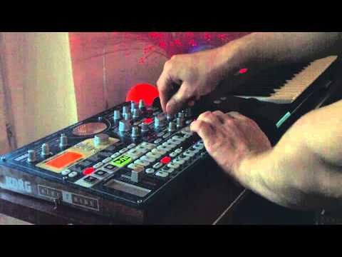 Dub techno live with Electribe EMX and Korg R3