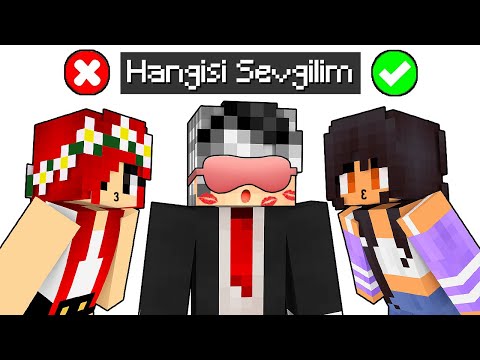 HANGİSİ GERÇEK SEVGİLİM ❓ - Minecraft