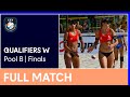 Full Match | 2023 CEV Beach Volleyball Nations Cup | Qualifiers W | Pool B Finals